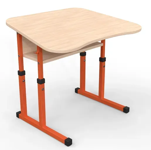 Стіл учнівський №4-7 трапеція 700х500 нахил МФ Вересень